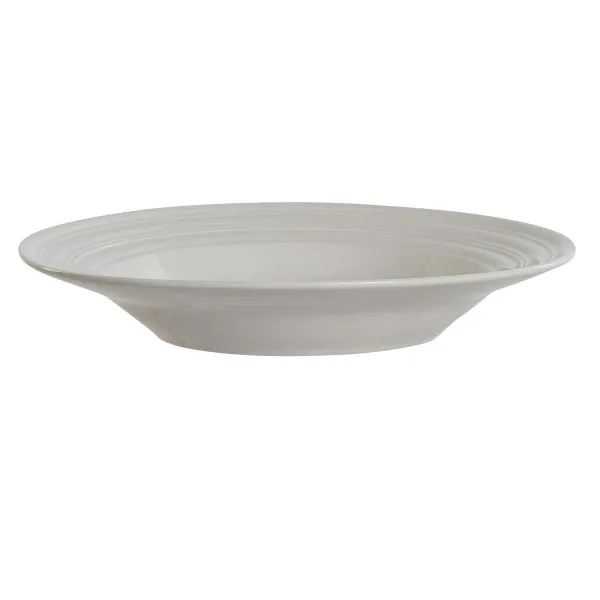 Глубокое блюдо DKD Home Decor Белый Фарфор 20 x 20 x 3 cm