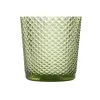 Lasisetti DKD Home Decor Vihreä Kristalli Lievennyksellä 240 ml (6 osaa)