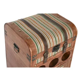 Bottle rack Home ESPRIT Brown Poplar 40 x 35,5 x 71 cm