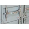 Butelių laikiklis Home ESPRIT Turkis Metalinis Medžio MDF 76,5 x 39,5 x 157,5 cm