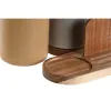 Pot for Kitchen Utensils Home ESPRIT Acacia Dolomite 20 x 9,5 x 18,5 cm (2 Units)