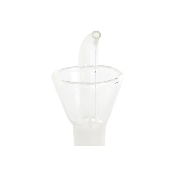 Indelis aliejui DKD Home Decor Skaidrus Borosilikatinis stiklas 125 ml 7 x 7 x 16 cm