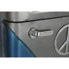 Bottle rack Home ESPRIT Blue Grey Metal 71 x 43 x 152 cm
