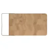 Pjaustymo lentelė Home ESPRIT Auksinis Natūralus Metalinis Bambukas 35,5 x 17,5 x 1,5 cm