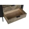 Pulloteline Home ESPRIT Musta Luonnollinen Metalli Kuusi 90 x 36 x 150 cm