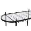 Pulloteline Home ESPRIT Musta Luonnollinen Metalli Kuusi 90 x 36 x 150 cm