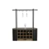Pulloteline Home ESPRIT Musta Luonnollinen Metalli Kuusi 90 x 36 x 150 cm