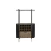 Pulloteline Home ESPRIT Musta Luonnollinen Metalli Kuusi 90 x 36 x 150 cm