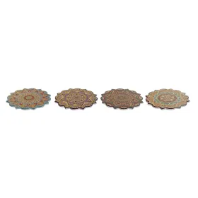 Table Mat Home ESPRIT Cork Dolomite 20 x 20 x 1 cm (4 Units)