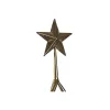 Vaisių dubuo Home ESPRIT Auksinis Metalinis 43 x 43 x 79 cm Naujametinė eglutė