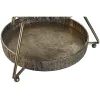 Vaisių dubuo Home ESPRIT Auksinis Metalinis 43 x 43 x 79 cm Naujametinė eglutė