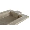 Užkandžių dėklas Home ESPRIT Balta Šiuolaikiškas Atskirtas 48 X 30,5 X 7,5 cm