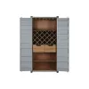 pudeļu statīvs Home ESPRIT Debesu zils 76,5 x 41 x 157,5 cm