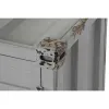 Bottle rack Home ESPRIT Grey Sky blue 77 x 41 x 64 cm
