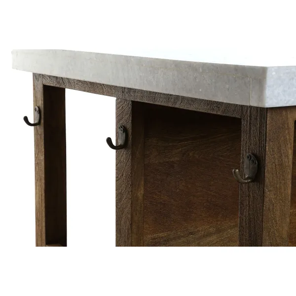 Virtuvės baldai Home ESPRIT Balta Ruda 168 x 76 x 92 cm