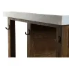 Kitchen furniture Home ESPRIT White Brown 168 x 76 x 92 cm