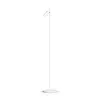 Cato Slim floor lamp flat white single GU10 mini
