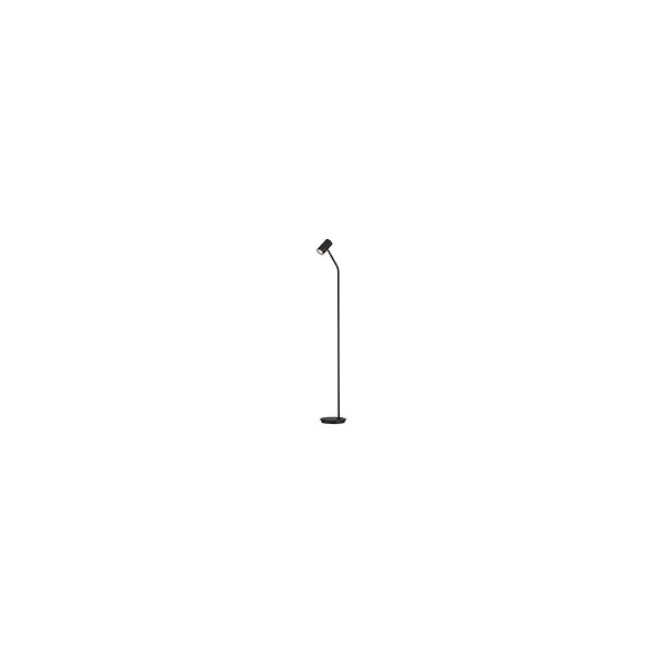 Tyson floor lamp black structure GU10
