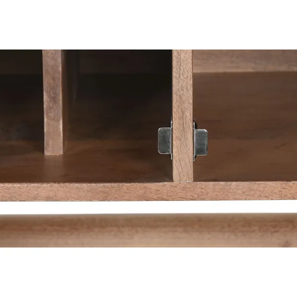 pudeļu statīvs Home ESPRIT Dabisks 90 x 45 x 156 cm