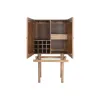 Pulloteline Home ESPRIT Luonnollinen 90 x 45 x 156 cm
