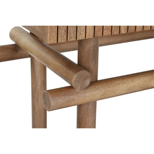 pudeļu statīvs Home ESPRIT Dabisks 90 x 45 x 156 cm