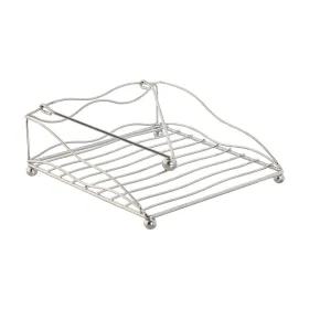 Коробка для салфеток Home ESPRIT Серебристый Металл 19 x 19 x 7 cm