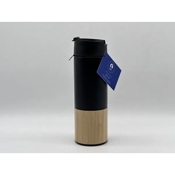 Termos Home ESPRIT Musta Luonnollinen 400 ml
