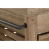 Virtuvės baldai Home ESPRIT Juoda Natūralus 142 x 75 x 96 cm