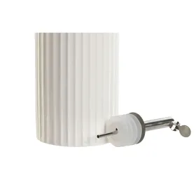 Indelis aliejui Home ESPRIT Balta Sidabras Nerūdijantis plienas Porcelianas Miesto 350 ml 7 x 7 x 22 cm