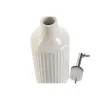Mausteikko Home ESPRIT Valkoinen Hopeinen Ruostumaton teräs Posliini Kaupunki 350 ml 7 x 7 x 22 cm