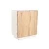 Bottle rack Home ESPRIT White Natural 85 x 50 x 100 cm
