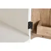 Bottle rack Home ESPRIT White Natural 85 x 50 x 100 cm