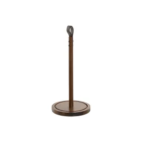 Kitchen Paper holder Home ESPRIT Natural Polyurethane Acacia 15 x 15 x 33 cm