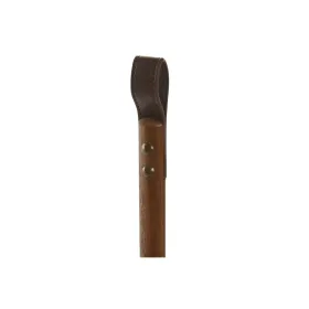 Kitchen Paper holder Home ESPRIT Natural Polyurethane Acacia 15 x 15 x 33 cm