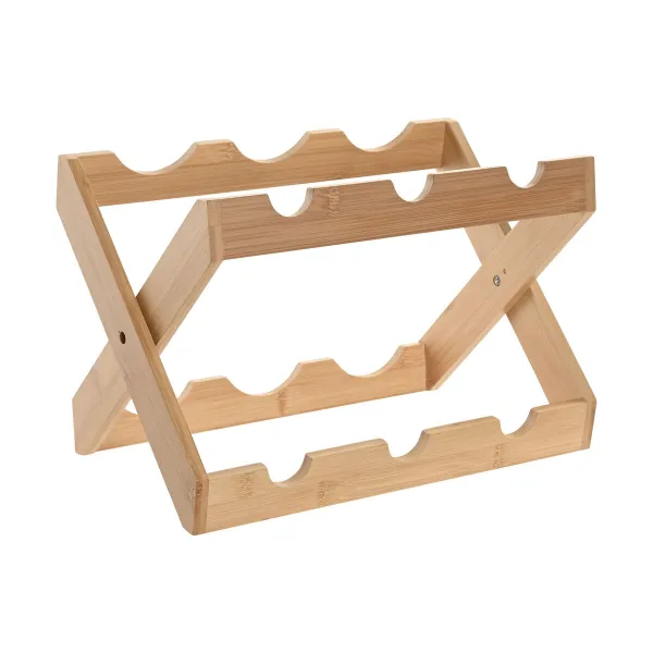 pudeļu statīvs Home ESPRIT Dabisks 35,5 x 20 x 29,5 cm