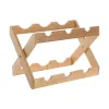 Butelių laikiklis Home ESPRIT Natūralus 35,5 x 20 x 29,5 cm