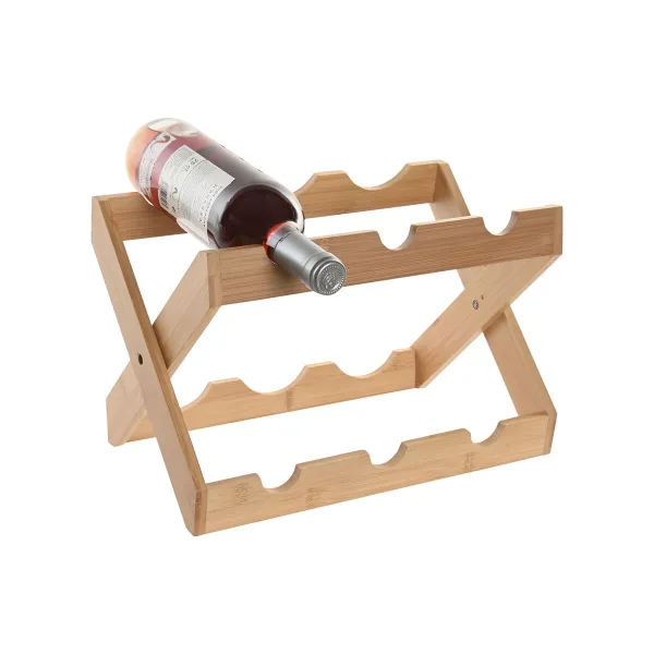 pudeļu statīvs Home ESPRIT Dabisks 35,5 x 20 x 29,5 cm