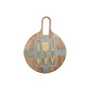 Griešanas dēlis Home ESPRIT Bronza Dabisks Moderns 30 x 40 x 1,5 cm (4 Daudzums)
