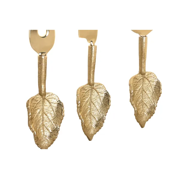 Griešanas dēlis Home ESPRIT Bronza Dabisks Moderns 30 x 40 x 1,5 cm (4 Daudzums)