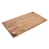 Cutting board Home ESPRIT White Black Natural Modern 20 X 38 X 1,5 CM (4 Pieces)