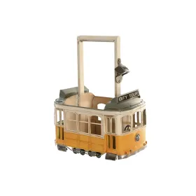Bottle rack Home ESPRIT Yellow White 28 X 17 X 37 CM