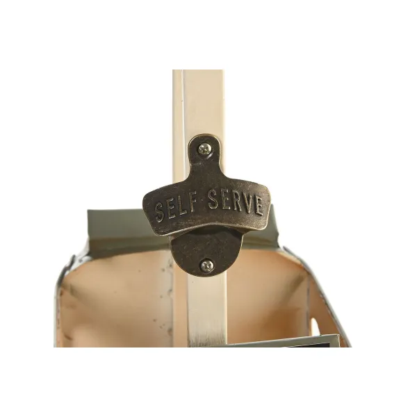 Bottle rack Home ESPRIT Yellow White 28 X 17 X 37 CM
