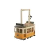 Bottle rack Home ESPRIT Yellow White 28 X 17 X 37 CM