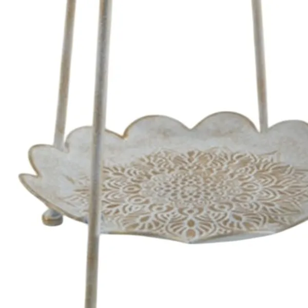 Uzkodu paplāte Home ESPRIT Balts Bronza Arābija