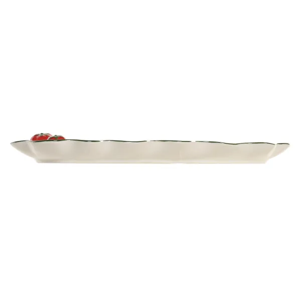 Snack tray Home ESPRIT White Red Green