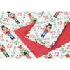 Фартук Home ESPRIT Белый Красный Зеленый Бежевый 60 x 0,2 x 80 cm (2 штук)