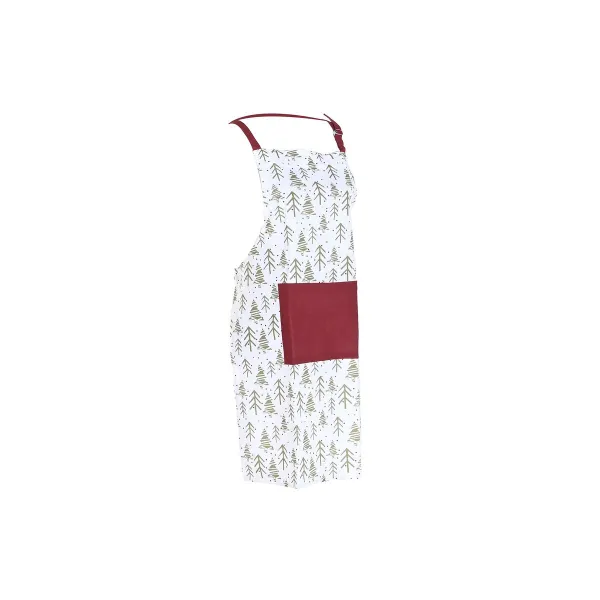 Prijuostė Home ESPRIT Balta Raudona Žalia Rusvai gelsva 60 x 0,2 x 80 cm (2 vnt.)
