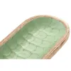 Snack tray Home ESPRIT Green Natural Modern