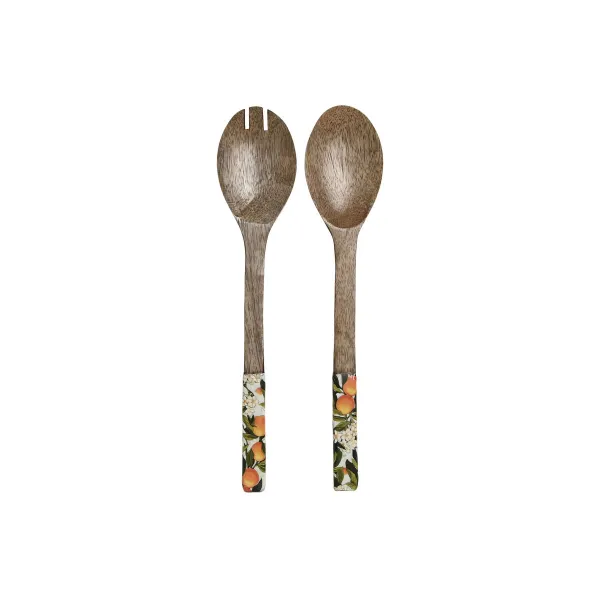 Virtuvės indai Home ESPRIT Mango mediena 34 X 9 X 2,2 CM