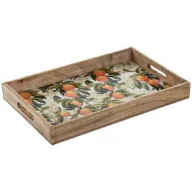 Paplāte Home ESPRIT Daudzkrāsains Mango koks 43,5 X 27 X 5 CM
